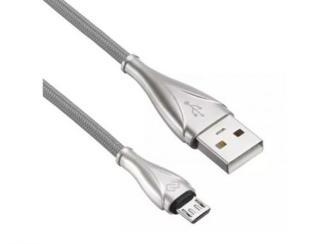 Аксессуар Digma USB-A - micro USB-B 2m Grey 1084569