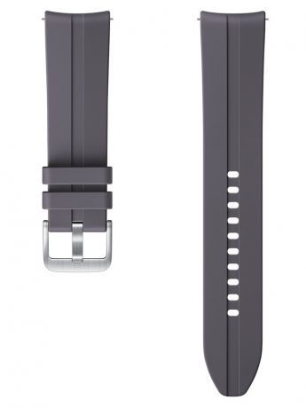 Аксессуар Ремешок для Samsung Galaxy Watch 3 45mm / Watch 46mm Ridge Sport Band Grey ET-SFR84LJEGRU