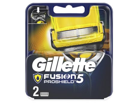 Сменные кассеты Gillette Fusion5 ProShield 2шт 7702018412303
