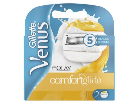 Сменные кассеты Gillette Venus&Olay ComfortGlide 2шт 7702018089031