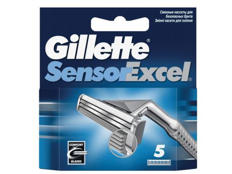 Сменные кассеты Gillette SensorExcel 5шт 3014260244873