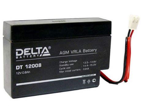 Аккумулятор для ИБП Delta DT-12008 12V 0.8Ah