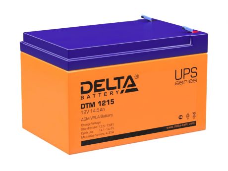 Аккумулятор для ИБП Delta DTM-1215 12V 14.5Ah