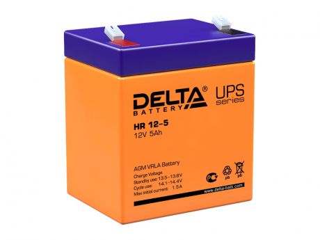 Аккумулятор для ИБП Delta HR 12-5 12V 5Ah