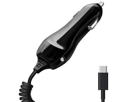 Зарядное устройство Deppa USB Type-C 2.1A Black 22132