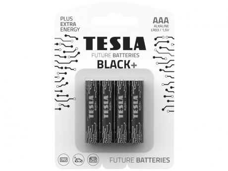 Батарейка AAA - Tesla Black+ (4 штуки)