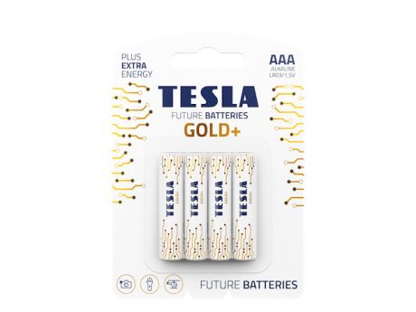 Батарейка AAA - Tesla Gold+ (4 штуки)