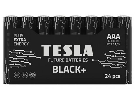 Батарейка AAA - Tesla Black+ (24 штуки)