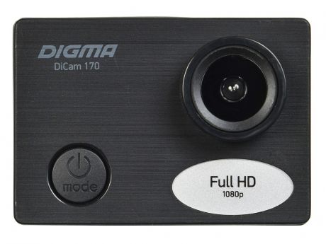 Экшн-камера Digma DiCam 170 Black