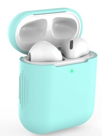 Чехол Eva для APPLE AirPods 1/2 Turquoise CBAP04TQ