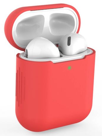 Чехол Eva для APPLE AirPods 1/2 Red CBAP04R