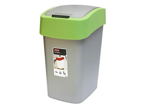 Мусорное ведро Curver Flip Bin 25L Green 02171-P80-00