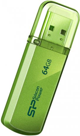 USB-накопитель Silicon Power Helios 101 64GB Green