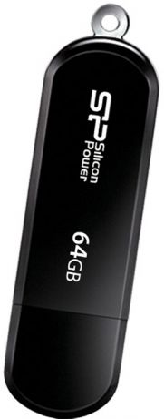 USB-накопитель Silicon Power LuxMini 322 64GB Black