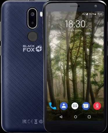 Смартфон Black Fox BMM 543D 16GB Blue