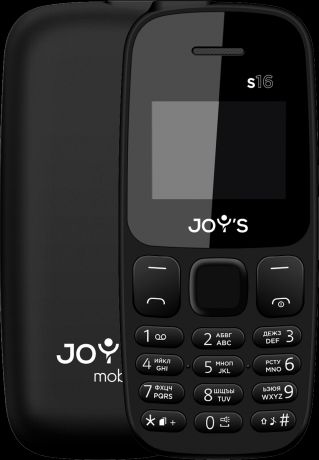 Кнопочный телефон Joy's S16 Dual SIM Black
