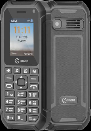 Кнопочный телефон Senseit L230 Black