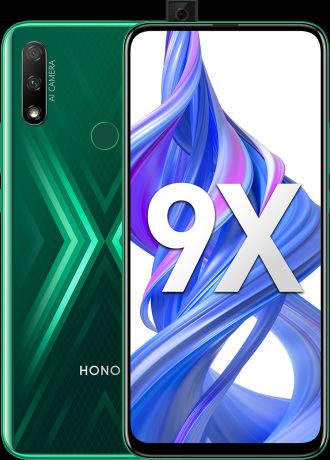 Смартфон Honor 9X 128GB Green