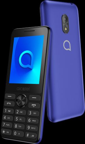 Кнопочный телефон Alcatel 2003D Metallic Blue