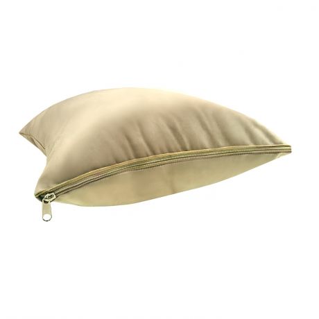 Наволочка для декоративных подушек Monaco, размер: 40х40см, цвет бежевый, 100% полиэстер, на молнии