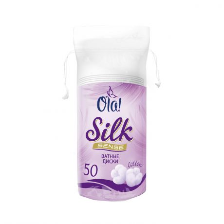 Диски ватные OLA Silk Sense, 50шт