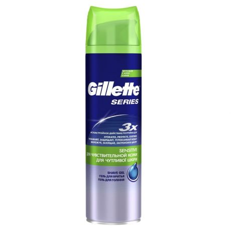 Гель д/бритья GILLETTE Series д/чувствительной кожи 200мл