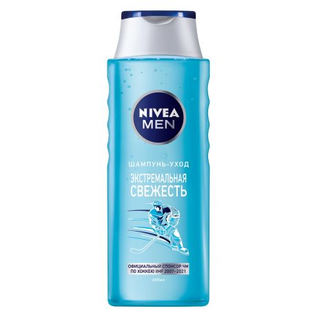 Шампунь для волос NIVEA Экстремальная свежесть мужской 400мл