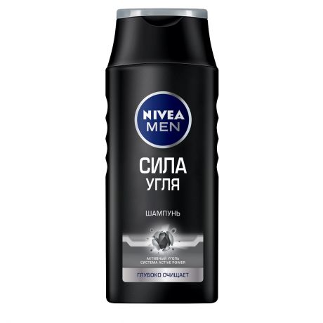 Шампунь для волос NIVEA Сила угля мужской 250мл