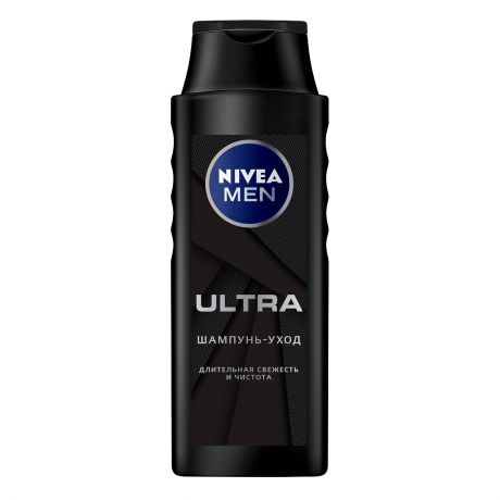 Шампунь для волос NIVEA Ultra Длительная чистота и свежесть мужской 400мл