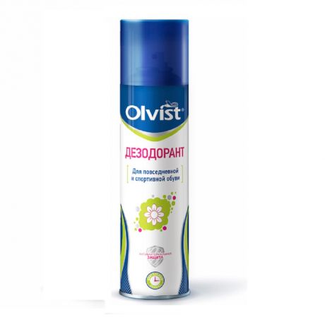 Дезодорант д/обуви OLVIST с антибактер.эффектом, 150 мл