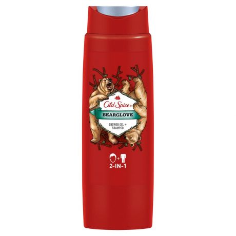 Гель д/душа OLD SPICE 2в1 Bearglove 250мл