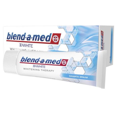 Паста зубная BLEND-A-MED 3D White Whitening Therapy Защита Эмали, 75мл
