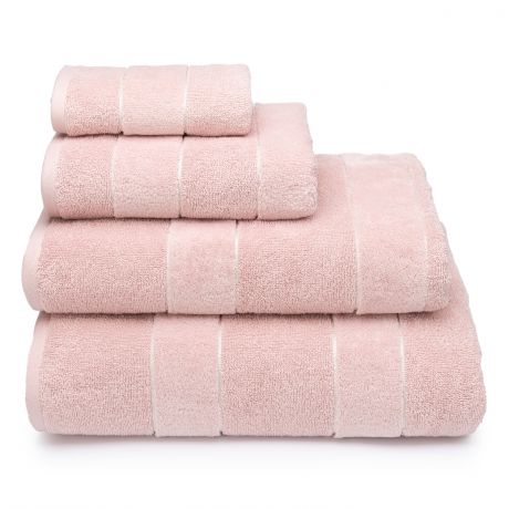 Полотенце махровое Serenity СТМ, размер: 100х150см, гладкокрашенное, розово-персиковый, 460г/м2, 100%хлопок