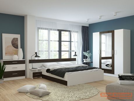 Спальный гарнитур Первый Мебельный Комплект мебели для спальни Леси
