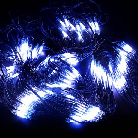 Гирлянда светодиодная Neon-Night Сеть 560 LED свечение сине-белое 2х4 м уличная (217-133)