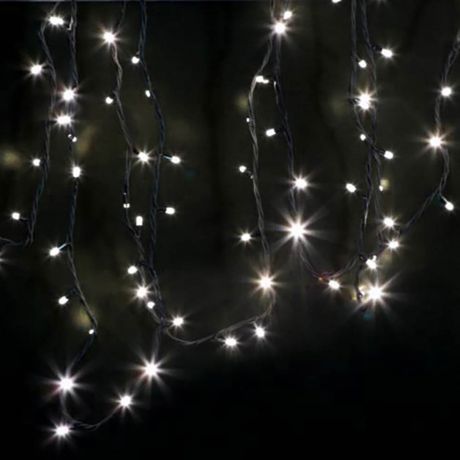Гирлянда светодиодная Neon-Night Дюраплей 120 LED свечение теплое белое 12 м уличная (315-136)