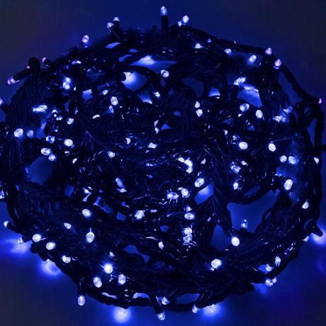 Гирлянда светодиодная Neon-Night Твинкл Лайт 240 LED свечение синее 20 м уличная (303-323)