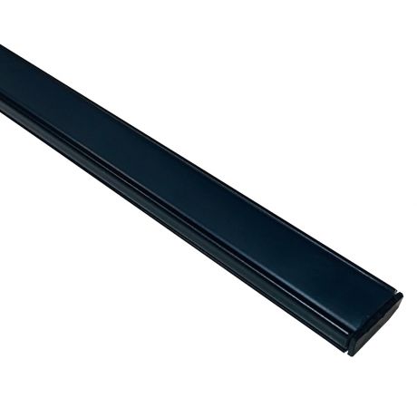 Профиль для светодиодной ленты OGM P8-05-Ч 1 м прямой накладной алюминий комплект
