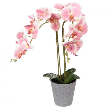 Цветок искусственный декоративный Композиция орхидея Y4-3144 I.K, 15х15х60 см