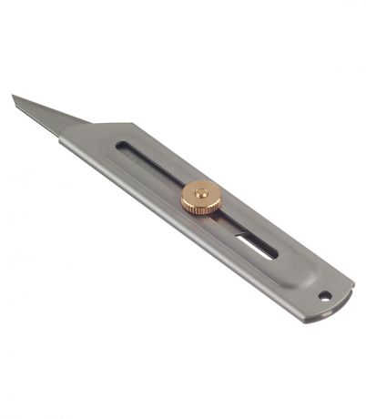 Нож хозяйственный Olfa 20 мм с выдвижным лезвием стальной корпус