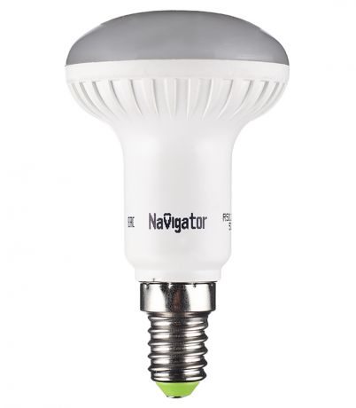 Лампа светодиодная Navigator 5 Вт E14 рефлектор R50 2700 К теплый свет 230 В матовая