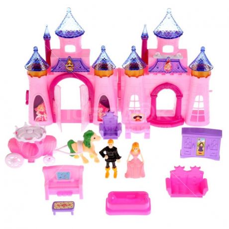 Игрушка детская Дом с мебелью для кукол Princess castle B1111033 223-938