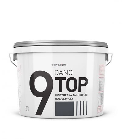 Шпатлевка финишная Danogips Dano Top 9 10 л