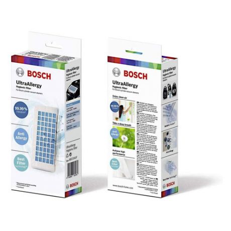 НЕРА-фильтр BOSCH BBZ154UF, 1 шт., для пылесосов Bosch GL50, GL70, GL580, GL85