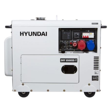 Дизельный генератор HYUNDAI DHY 8500SE-T, 380/220/12 В, 7.2кВт