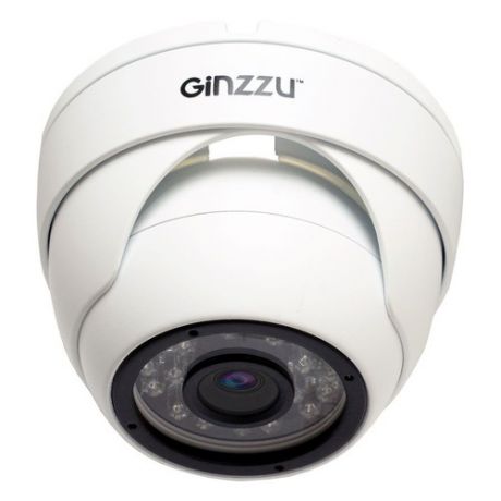 Видеокамера IP GINZZU HID-2301S, 1080p, 3.6 мм, белый