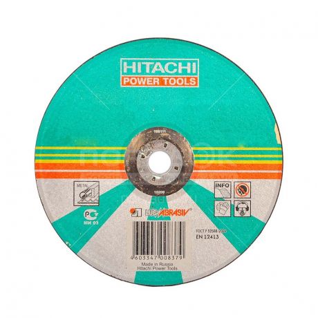 Круг отрезной по металлу Hitachi A30, 180х2.5х22 мм