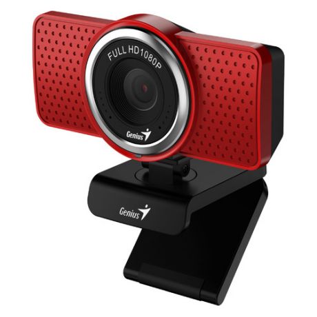 Web-камера GENIUS ECam 8000, красный и черный [32200001401]