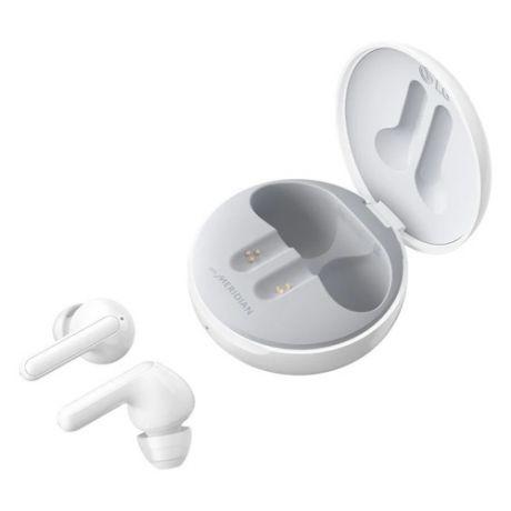 Наушники с микрофоном LG HBS-FN6, Bluetooth, вкладыши, белый [hbs-fn6.abruwh]