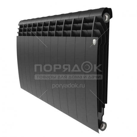 Радиатор биметаллический Royal Thermo BiLiner/Noir Sable 500/90 12 секций